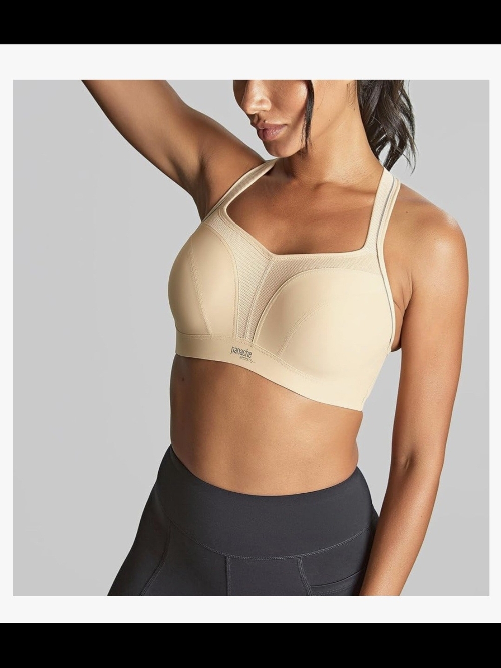 Panache 7341B  Sports Bra Padded Cups Mint